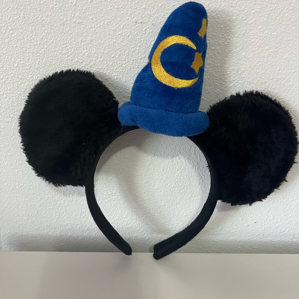 Disney Wizard Mickey Ears Headband - Black and Blue